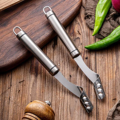 🌶️ Desgranador de pimenta em aço inoxidável
