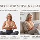 💘 Finally, a bra that feels like wearing nothing — but supports like one. CloudComfort™ front-button cotton bra, breathable, wire-free, and made for all-day ease. 😌🌿