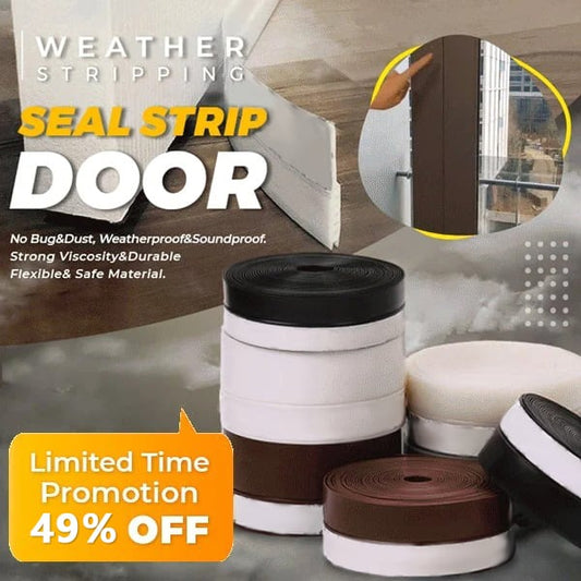 🔥Desconto de 50% no último dia!🔥Fita de Vedação de Silicone Autoadesiva de 5 m – Proteção contra Insetos, Poeira e Ruído