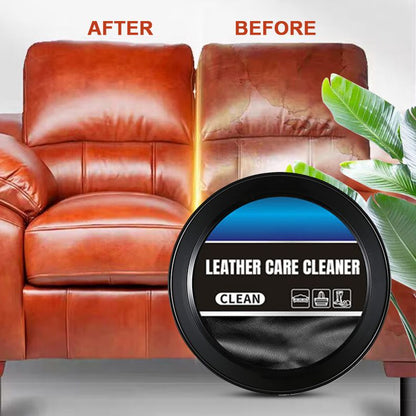 🔥Promoção quente: 50% de desconto🔥Creme de limpeza e manutenção Leader e pasta de limpeza para o cuidado do couro