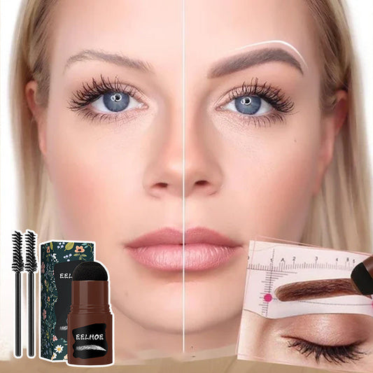 ⏳Oferta por Tempo Limitado⏰ Kit de Moldes e Carimbo para Sobrancelhas Perfeitas