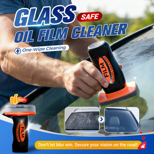 🚗 Produto para remoção de película oleosa dos vidros do automóvel – Ajuda a remover gordura, cera e sujidade da estrada, para uma condução mais nítida à noite e em dias de chuva 🌧️✨