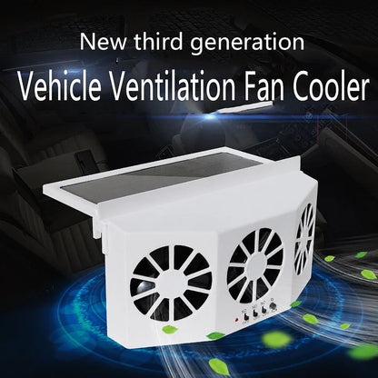 ✈️O novo dispositivo de refrigeração para carros solares [ventilador de circulação de ar]