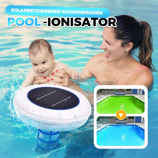 🏊‍♀️🌿💧 CHEGA DE CLORO AGRESSIVO! Ionizador Solar para Piscinas – Suave para a pele e os olhos, purificação natural, mantém a água cristalina para diversão em família 🏖️🍃