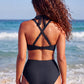 🏖️Biquíni de Cintura Alta com Controlo de Barriga e Top Halter