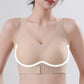 🔥Sutiã sem aro bege para mulher, copas moldadas macias e respiráveis não removíveis, roupa desportiva para ioga e fitness, ideal para o ginásio e para o treino diári