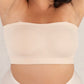 🔥Sutiã bandeau conversível sem alças, com conforto sem aro, acabamento antiderrapante e alças removíveis