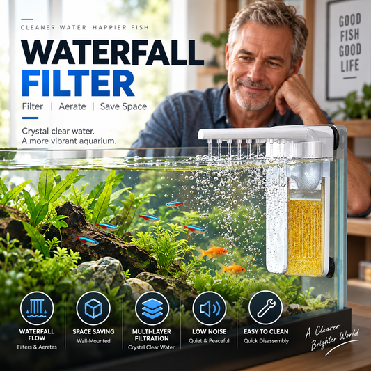 🔥Promoção por Tempo Limitado 50% OFF🔥Mini Filtro Multifuncional para Aquários Pequenos