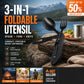 🏕️4-In-1 Outdoor Folding Multifunctional Tableware