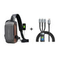 🎒 50% DE DESCONTO! 🔥 Saco desportivo com função de carregamento USB – à prova de roubo, prático e leve – perfeito para viajar, deslocações diárias e atividades ao ar livre ⚡