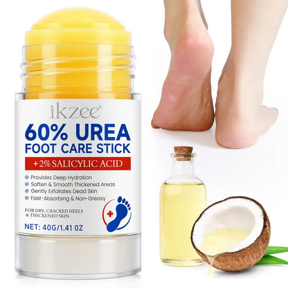 🦶 Bastão de Cuidado para os Pés com Ureia | Cuidado para Calcanhares Suaves