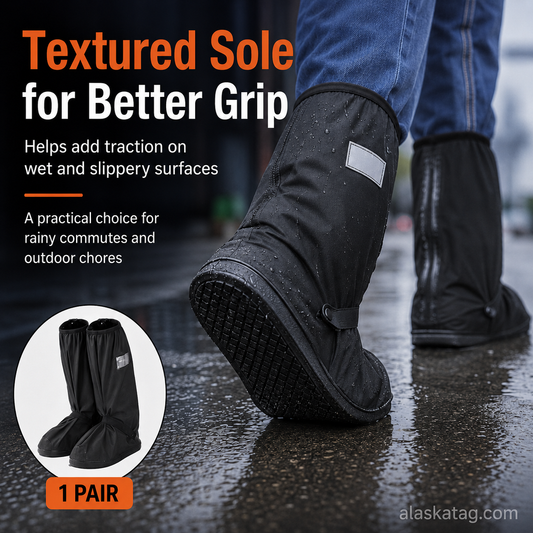 ⏳🔥50% DE DESCONTO POR TEMPO LIMITADO! ⏰🌧️ Capas impermeáveis reutilizáveis para botas, para chuva, lama e neve