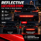 🚗 DESCONTO DE 50% POR TEMPO LIMITADO! 🔥 Tiras refletoras autocolantes para o porta-bagagens e o pára-choques traseiro