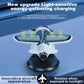 🔥Enfeites para o carro em forma de avião movidos a energia solar
