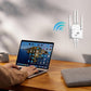 ⏳Oferta por Tempo Limitado⏰ 📶 Repetidor e Extensor WiFi Dual Band 1200Mbps – Cobertura Ampla e Alta Velocidade 🏡