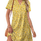 ⏰Promoção de 2026: 50% de desconto💃Vestido midi casual de verão com decote em V e bolsos para mulher