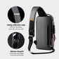 🎒 50% DE DESCONTO! 🔥 Saco desportivo com função de carregamento USB – à prova de roubo, prático e leve – perfeito para viajar, deslocações diárias e atividades ao ar livre ⚡