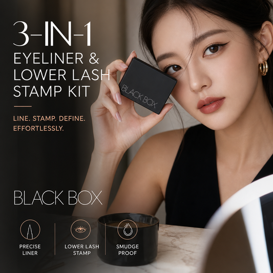 🥳 PROMOÇÃO 2026 🥳 💞 MAIS DE 50 MIL VENDIDOS! 💄✨ 50% DE DESCONTO! Kit 3 em 1 de delineador e carimbo para pestanas inferiores – carimbe asas perfeitas e pestanas em segundos. À prova de água e de manchas. Não é preciso mão firme! 👁️🖌️