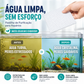 🐠 COMPRE 1 LEVE 2! ✨ FOLHAS CLARIFICADORAS PARA AQUÁRIO – Água Cristalina em 24 Horas, Elimina Odores e Impurezas, Seguro para Todos os Peixes e Plantas 🌿🔮