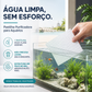 🐠 COMPRE 1 LEVE 2! ✨ FOLHAS CLARIFICADORAS PARA AQUÁRIO – Água Cristalina em 24 Horas, Elimina Odores e Impurezas, Seguro para Todos os Peixes e Plantas 🌿🔮