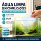 🐠 COMPRE 1 LEVE 2! ✨ FOLHAS CLARIFICADORAS PARA AQUÁRIO – Água Cristalina em 24 Horas, Elimina Odores e Impurezas, Seguro para Todos os Peixes e Plantas 🌿🔮