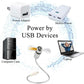 Ventoinha USB com display LED de relógio