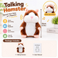 Peluche de hamster falante – repete tudo o que disseres, diversão hilariante para crianças e adultos