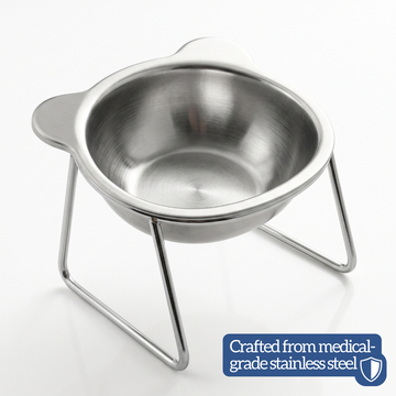 🎃 Oferta de Halloween: 50% de Desconto! 🥣 Tigela de Alimentação Ortopédica Inclinada a 15°