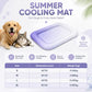 🥳 MEGA PROMOÇÃO 2026 🥳💞 +50K VENDIDOS! 🐶❄️ 50% OFF! Tapete de Gel Refrescante para Pets – Sem necessidade de refrigeração, alívio instantâneo do calor. Respirável e atóxico. Ajuda os pets a dormir frescos o verão todo! 🌿✨