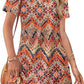 ⏰Promoção de 2026: 50% de desconto💃Vestido midi casual de verão com decote em V e bolsos para mulher