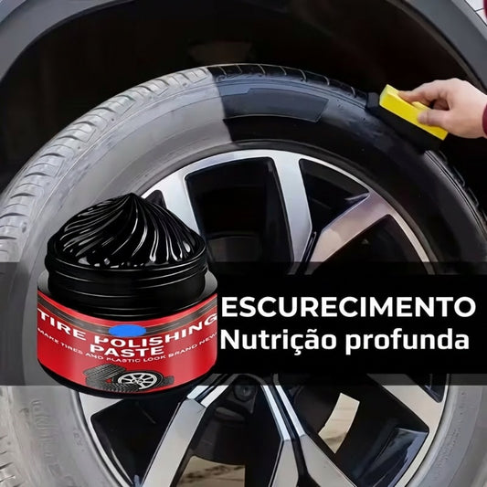 🔥Desconto de 50% no último dia!🔥Pasta de Renovação para Pneus e Acabamentos Automóveis