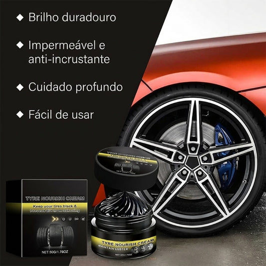 🔥Compre 1 e leve 1 grátis 🔥Cera potente para limpeza e renovação de jantes