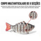 🎣 50% DE DESCONTO! 🐟 Isca artificial natatória biónica com vários segmentos – Movimento realista, design atraente e ideal para capturar peixes grandes 🌊