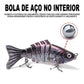 🎣 50% DE DESCONTO! 🐟 Isca artificial natatória biónica com vários segmentos – Movimento realista, design atraente e ideal para capturar peixes grandes 🌊