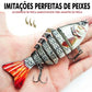 🎣 50% DE DESCONTO! 🐟 Isca artificial natatória biónica com vários segmentos – Movimento realista, design atraente e ideal para capturar peixes grandes 🌊