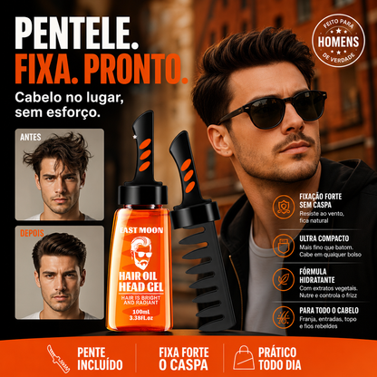 🔥Promoção de Ano Novo🔥Pente modelador com gel para pentea