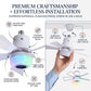 🔥💡 LAST DAY – 50% OFF! BreezGlow™ Smart Ceiling Fan Light – Bluetooth Speaker, 16M RGB Colors, E27 fit – breeze & beats in one. 🎵🌀✨