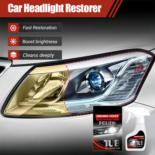 🔥 VENDA IMPERDÍVEL! 🚗 Restaurador de Faróis Automotivos – Recupere a Claridade e o Brilho! 💡✨