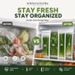 💎🔐 Oferta Exclusiva Para Membros｜Sacos Transparentes Reforçados Com Dupla Vedação, Apto Para Alimentos