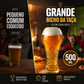 🔥Copo de cerveja com grande capacidade e relevo ornamentado