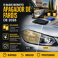 📢📢Compre 5 e ganhe 5 grátis⏰Kit de toalhetes para restauração de faróis de automóvel em 2 etapas