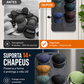 🧢 50% DE DESCONTO – Suporte Suspenso para Chapéus com Vários Bolsos | Organizador prático, economiza espaço & fácil acesso