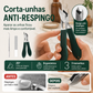 💅 50% DE DESCONTO AGORA! ✨ Conjunto de 3 peças de cortadores de unhas com lâmina inclinada a 25° e proteção anti-salpicos – Corte preciso, pega confortável e proteção anti-salpicos segura ✂️
