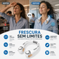 🥳PROMOÇÃO 2026🥳💞50K+ VENDIDOS!🍃💨 50% OFF! Ventilador de Pescoço – Ultra-silencioso, rotação 360°, 3 velocidades. Refresco sem mãos, bateria longa. Essencial do verão! 😎🌬️