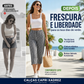 🌸 50% OFF – Capri xadrez feminina (tamanho até o joelho) | Perfeita para dias quentes, looks casuais e passeios