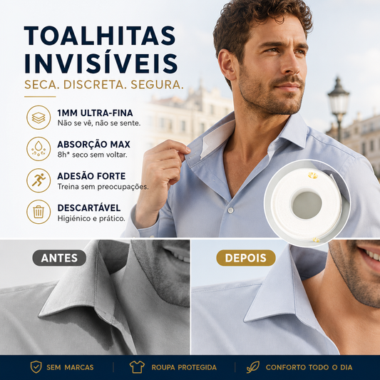 💗Forros invisíveis descartáveis para golas e punhos
