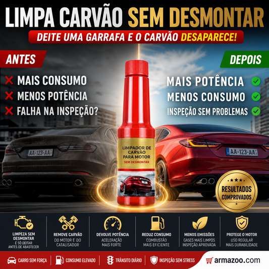 🔥Compre 1 e ganhe 1 grátis🔥 Limpador de carbono para motores eficiente, sem necessidade de desmontagem