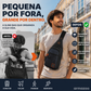🎒 DESCONTO DE 50% POR TEMPO LIMITADO! ✨ Mochila a tiracolo impermeável com vários bolsos – arrumação organizada, alça ajustável, entrada para auscultadores 🌧️