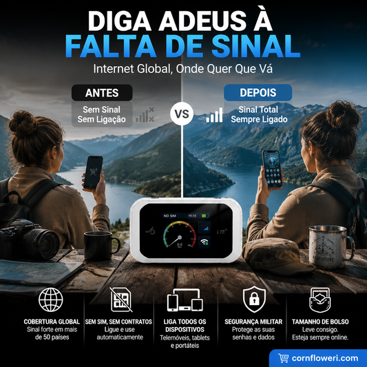 🥳HEISSER SALE 2026🥳💞50.000+ VERKAUFT!👵❤️  Pocket-WLAN mit Kompatibilität zu allen Netzwerken