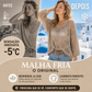 🥰Promoção de Verão💛Top de croché bege de inspiração boémia para mulher, com decote em V